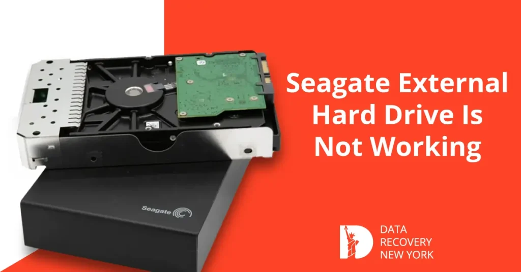 Seagate External Hard Drive Is Not Working