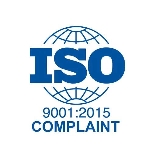 ISO 9001:2015 Compliant Logo