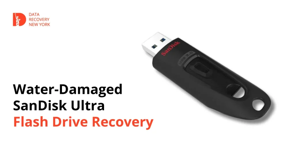 Water Damaged SanDisk Ultra Flash Drive Recovery